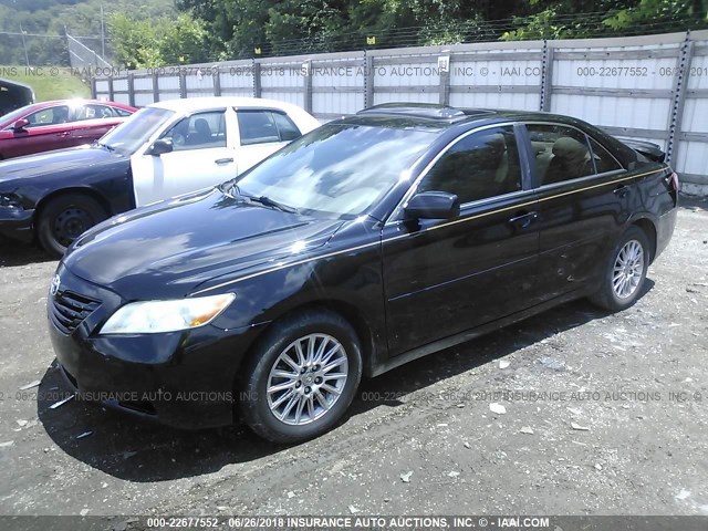 4T4BE46K09R130779 - 2009 TOYOTA CAMRY SE/LE/XLE BLACK photo 2