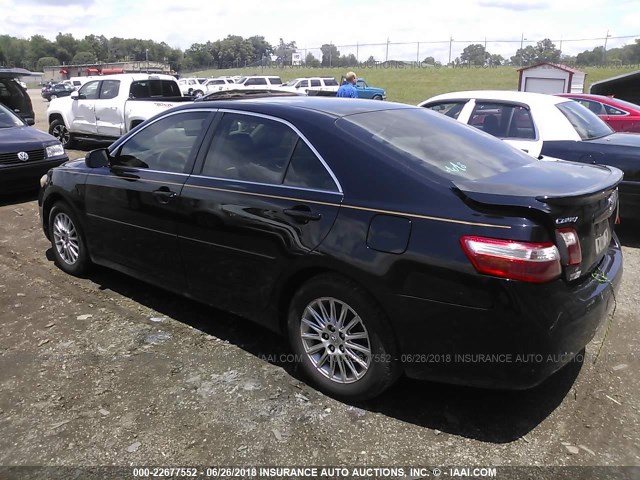 4T4BE46K09R130779 - 2009 TOYOTA CAMRY SE/LE/XLE BLACK photo 3
