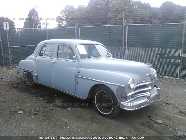 12504227 - 1950 PLYMOUTH DELUXE COUPE  Light Blue photo 1