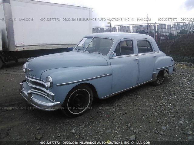 12504227 - 1950 PLYMOUTH DELUXE COUPE  Light Blue photo 2