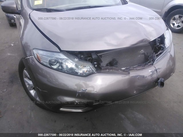 JN8AZ1MW5CW234770 - 2012 NISSAN MURANO S/SL/LE BROWN photo 6