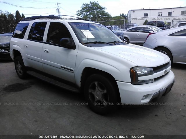 1GNET16S946132552 - 2004 CHEVROLET TRAILBLAZER EXT LS/EXT LT WHITE photo 1