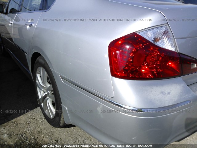 JNKAY01E58M600913 - 2008 INFINITI M35 SPORT SILVER photo 6