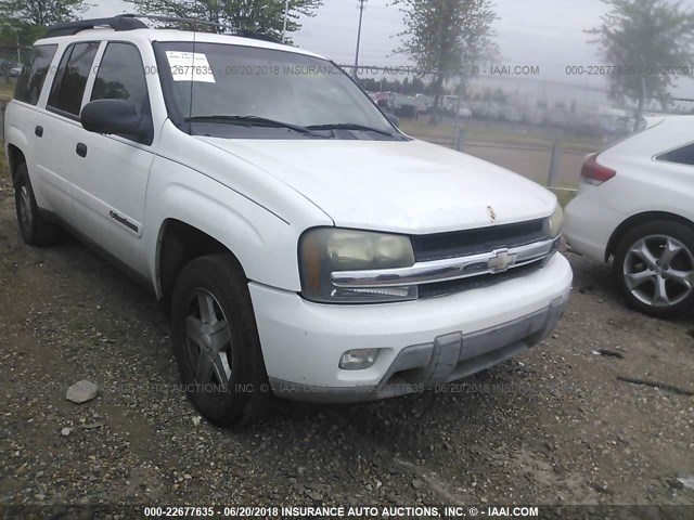 1GNES16SX36231298 - 2003 CHEVROLET TRAILBLAZER EXT WHITE photo 1