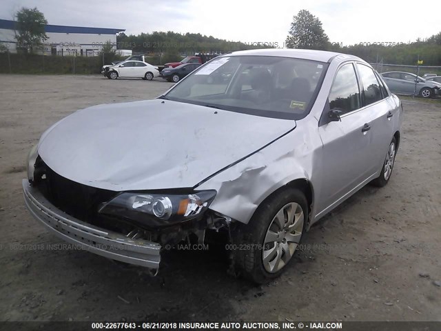 JF1GE61668H526206 - 2008 SUBARU IMPREZA 2.5I SILVER photo 6