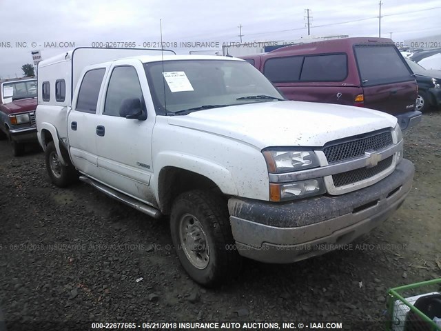 1GCGK23U64F126000 - 2004 CHEVROLET SILVERADO K2500 WHITE photo 1