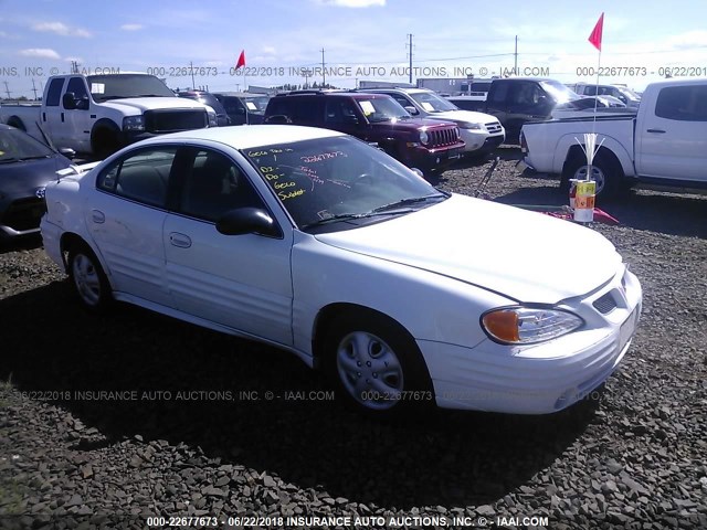 1G2NF52F02C106621 - 2002 PONTIAC GRAND AM SE1 WHITE photo 1