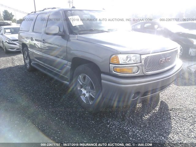 1GKFK66UX5J122923 - 2005 GMC YUKON XL DENALI GRAY photo 6