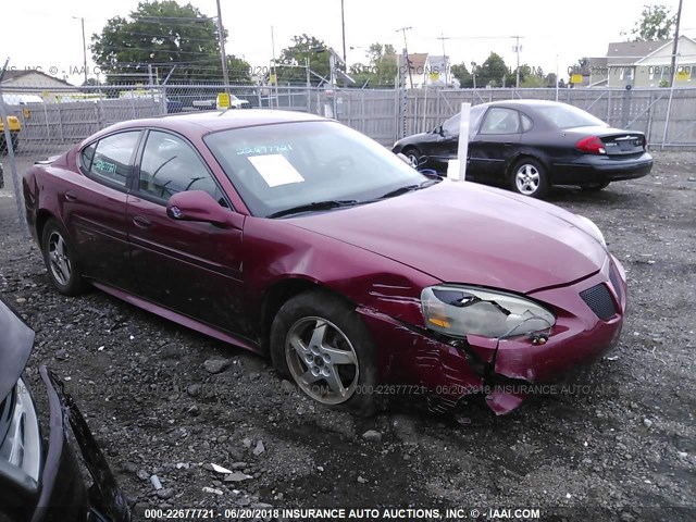 2G2WS522341339947 - 2004 PONTIAC GRAND PRIX GT2 RED photo 1