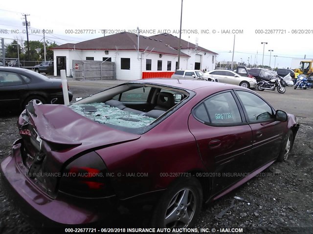 2G2WS522341339947 - 2004 PONTIAC GRAND PRIX GT2 RED photo 6