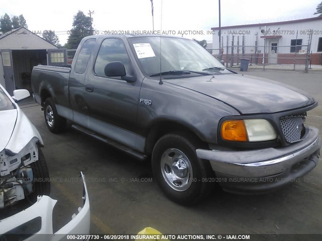 2FTRX17264CA62176 - 2004 FORD F-150 HERITAGE CLASSIC GRAY photo 1