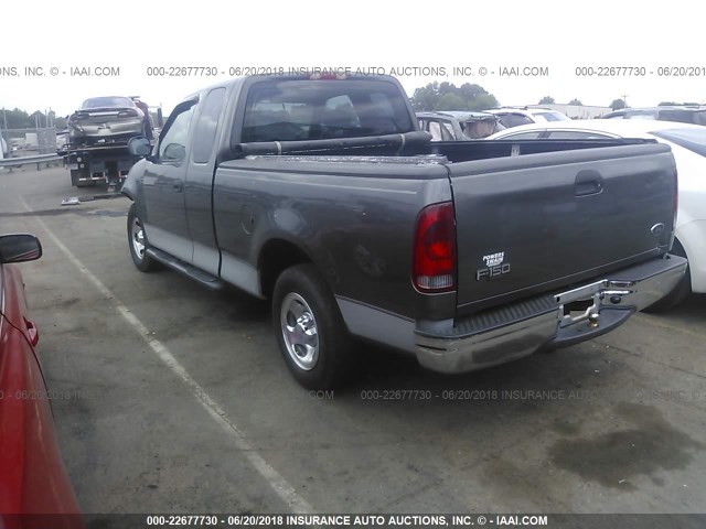 2FTRX17264CA62176 - 2004 FORD F-150 HERITAGE CLASSIC GRAY photo 3