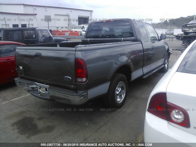 2FTRX17264CA62176 - 2004 FORD F-150 HERITAGE CLASSIC GRAY photo 4