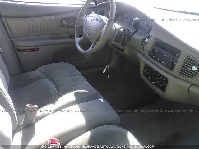 2G4WS52J951118529 - 2005 BUICK CENTURY CUSTOM 灰色 照片 5