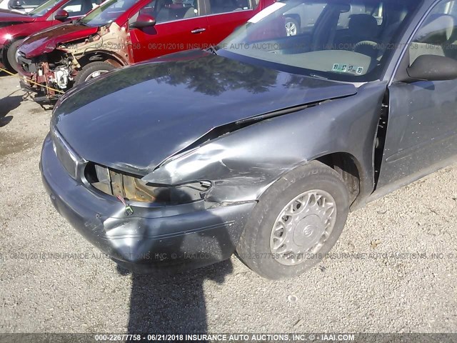 2G4WS52J951118529 - 2005 BUICK CENTURY CUSTOM 灰色 照片 6