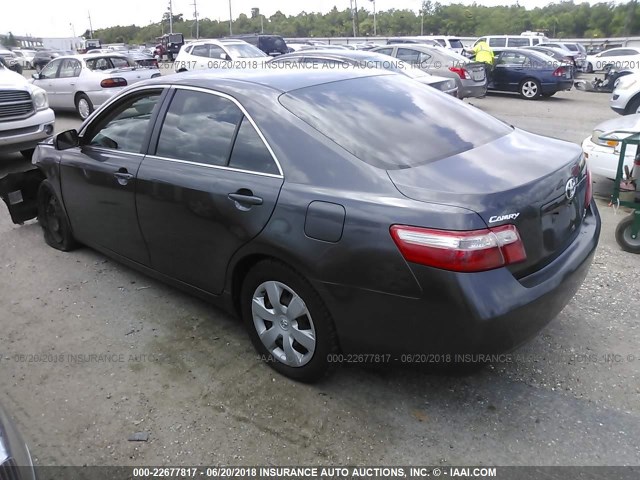 4T1BE46K69U883436 - 2009 TOYOTA CAMRY SE/LE/XLE ნაცრისფერი ფოტო 3