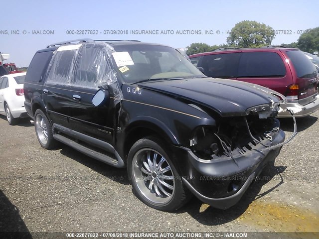 5LMPU28L1WLJ30477 - 1998 LINCOLN NAVIGATOR BLACK photo 1