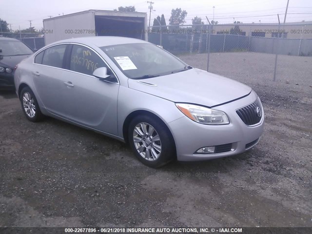 2G4GR5ER3C9134533 - 2012 BUICK REGAL SILVER photo 1