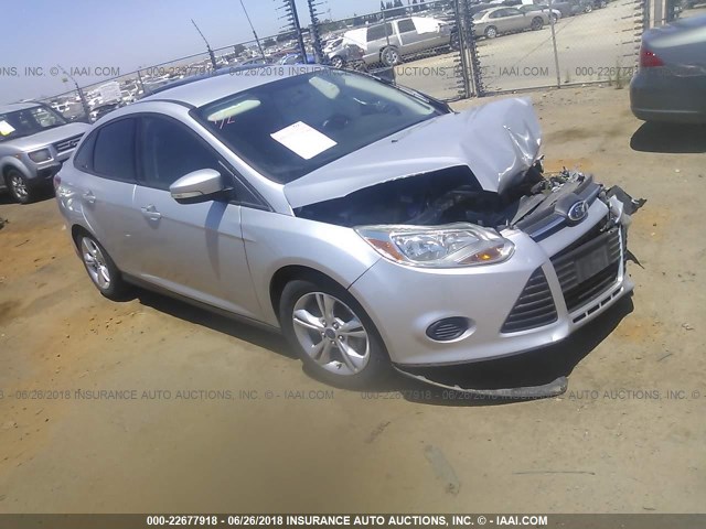 1FADP3F25EL187058 - 2014 FORD FOCUS SE SILVER photo 1