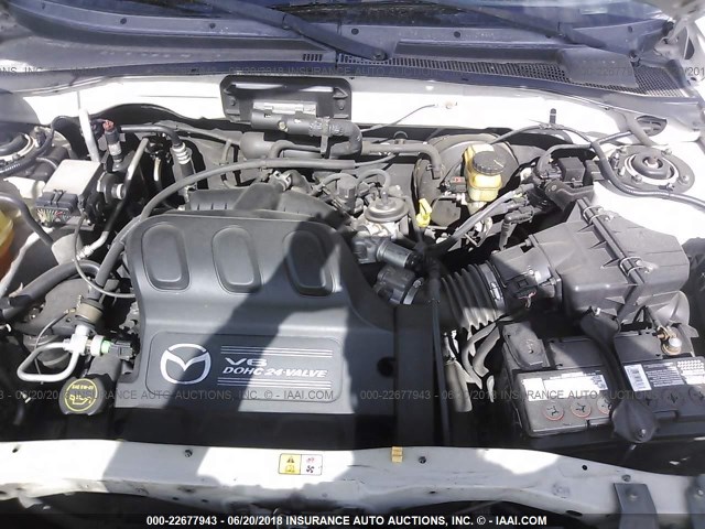 4F2YZ04113KM23139 - 2003 MAZDA TRIBUTE LX SILVER photo 10