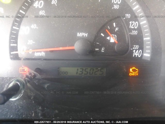 4T1BE32K23U255459 - 2003 TOYOTA CAMRY LE/XLE/SE Qırmızı foto 7