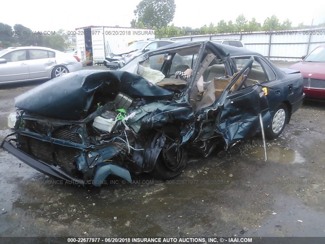 4T1BG12K8TU914031 - 1996 TOYOTA CAMRY DX/LE/XLE მწვანე ფოტო 2