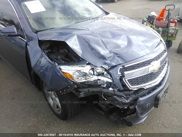 1G11C5SA1DF218961 - 2013 CHEVROLET MALIBU 1LT 蓝色 照片 6