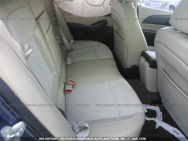 1G11C5SA1DF218961 - 2013 CHEVROLET MALIBU 1LT 蓝色 照片 8