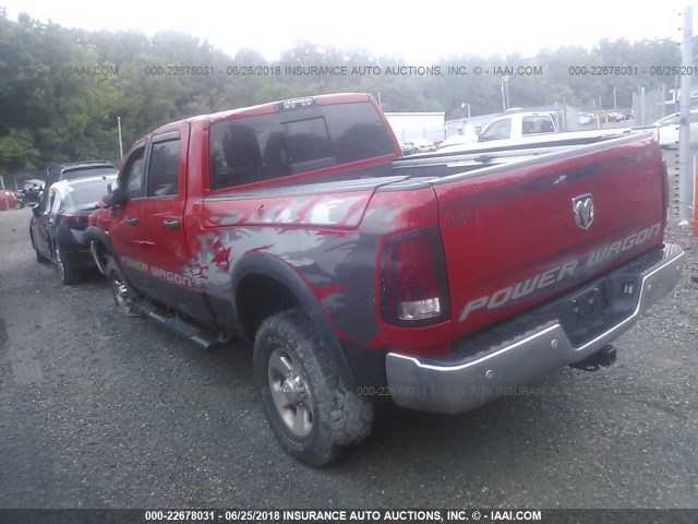 3C6TR5EJ0GG186427 - 2016 RAM 2500 POWERWAGON RED photo 3