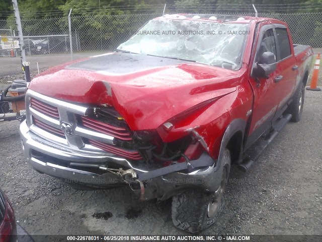 3C6TR5EJ0GG186427 - 2016 RAM 2500 POWERWAGON RED photo 6