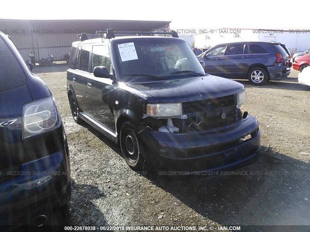 JTLKT324240160330 - 2004 TOYOTA SCION XB BLUE photo 1