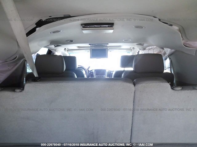 1GNSCJKC3FR153044 - 2015 CHEVROLET SUBURBAN C1500 LT WHITE photo 8