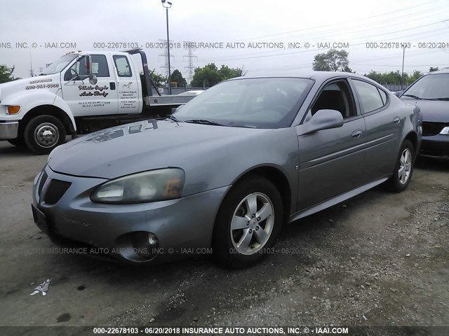2G2WP552271223141 - 2007 PONTIAC GRAND PRIX GRAY photo 2