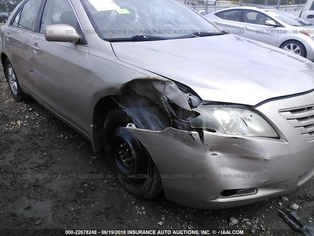 4T1BE46K17U654143 - 2007 TOYOTA CAMRY NEW GENERAT CE/LE/XLE/SE BEIGE photo 6