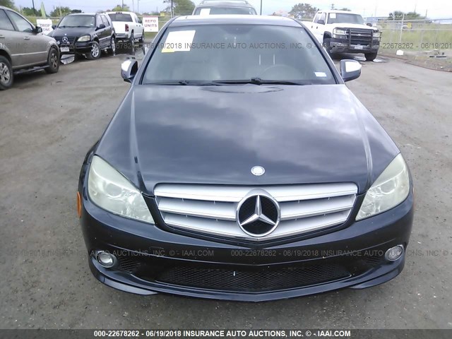 WDDGF81X79R074957 - 2009 MERCEDES-BENZ C 300 4MATIC GRAY photo 6