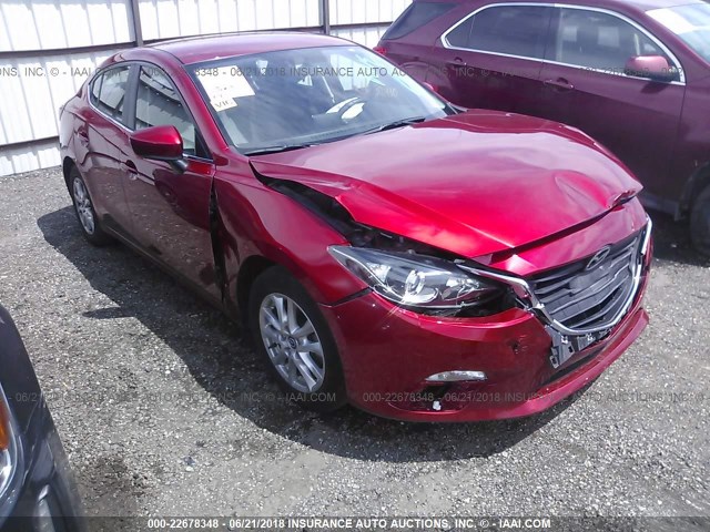 3MZBM1U77GM240757 - 2016 MAZDA 3 SPORT RED photo 1