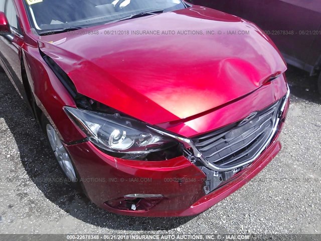 3MZBM1U77GM240757 - 2016 MAZDA 3 SPORT RED photo 6