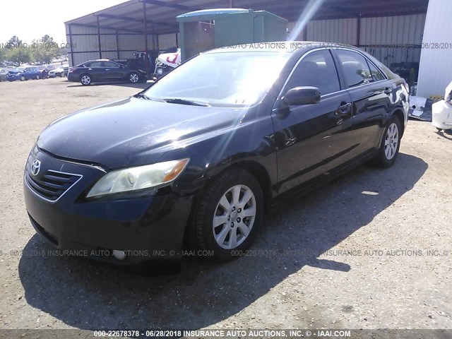 4T1BE46K58U199895 - 2008 TOYOTA CAMRY CE/LE/XLE/SE BLACK photo 2