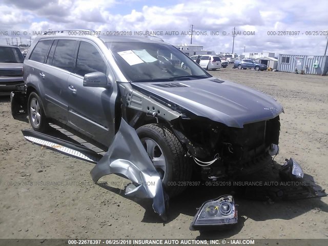 4JGBF7BE2CA794342 - 2012 MERCEDES-BENZ GL 450 4MATIC SILVER photo 1