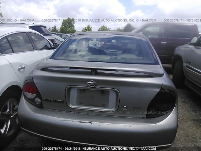 JN1CA31A2YT015227 - 2000 NISSAN MAXIMA GLE/GXE/SE GRAY photo 6