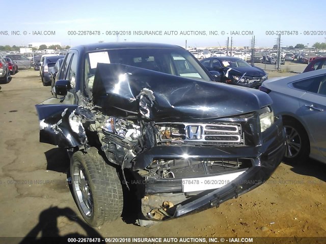 2HJYK16596H516265 - 2006 HONDA RIDGELINE RTL BLACK photo 6