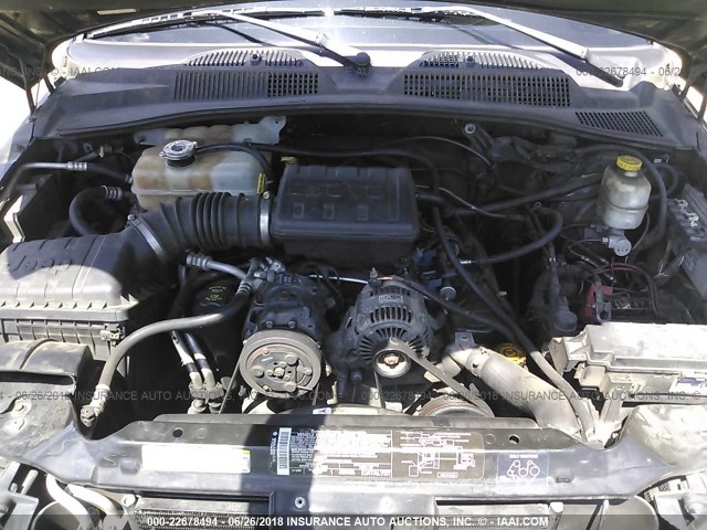 1J4GL48KX3W691469 - 2003 JEEP LIBERTY SPORT/FREEDOM შავი ფოტო 10