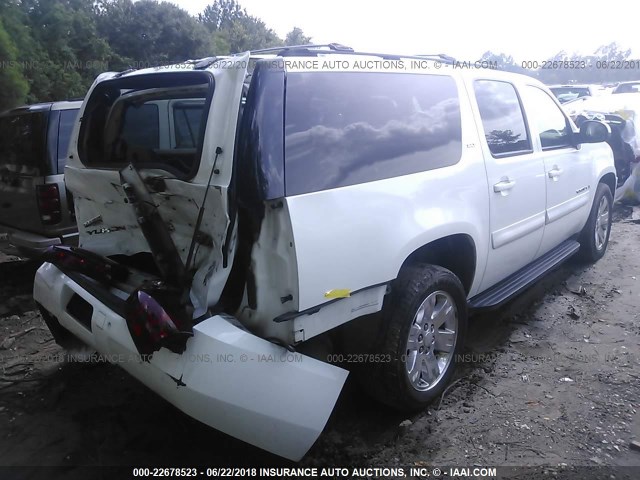 1GKFC16027J218027 - 2007 GMC YUKON XL C1500 WHITE photo 4