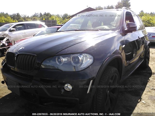 5UXFE83518L098448 - 2008 BMW X5 4.8I BLACK photo 6