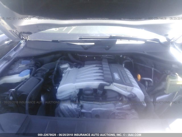 WA1BY74L87D062354 - 2007 AUDI Q7 3.6 QUATTRO PREMIUM ლურჯი ფოტო 10