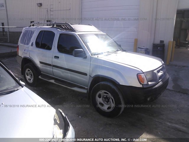 5N1ED28T01C590815 - 2001 NISSAN XTERRA XE/SE SILVER photo 1