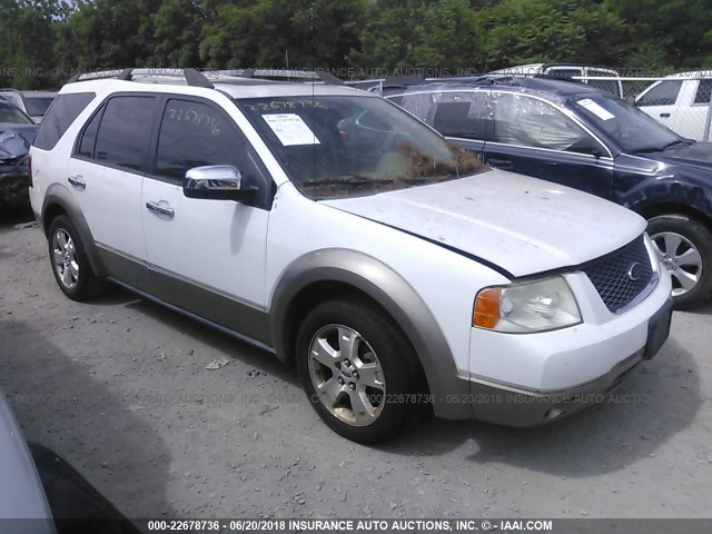 1FMZK02175GA21767 - 2005 FORD FREESTYLE SEL WHITE photo 1