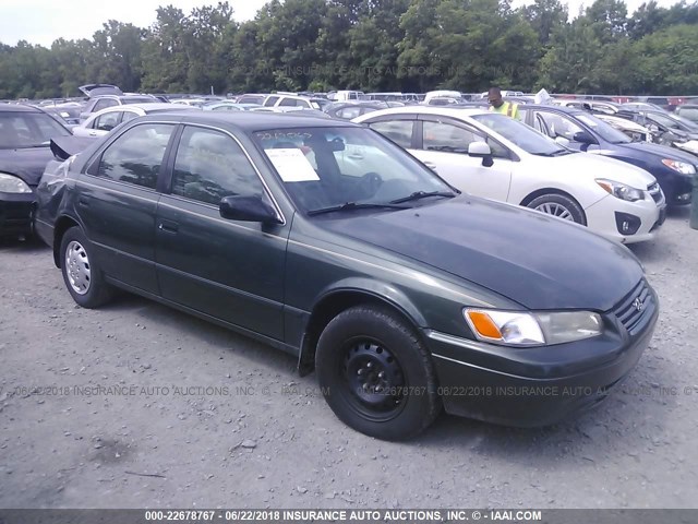 4T1BG22K3XU558762 - 1999 TOYOTA CAMRY CE/LE/XLE GREEN photo 1