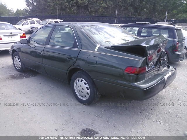 4T1BG22K3XU558762 - 1999 TOYOTA CAMRY CE/LE/XLE GREEN photo 3