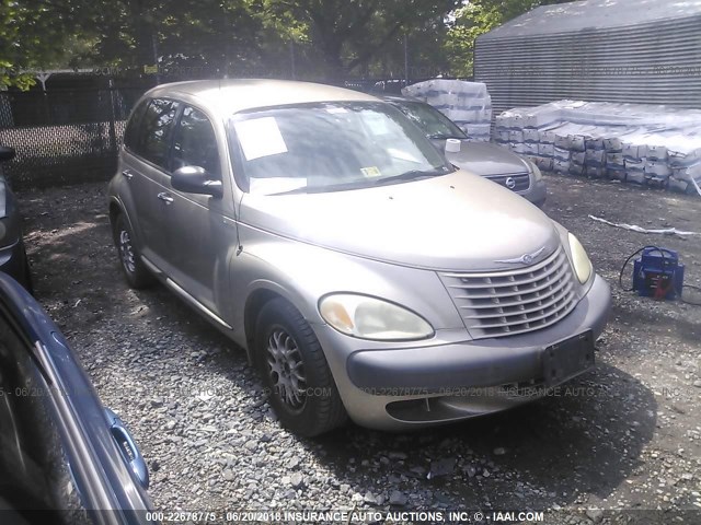 3C4FY48B12T272529 - 2002 CHRYSLER PT CRUISER CLASSIC TAN photo 1